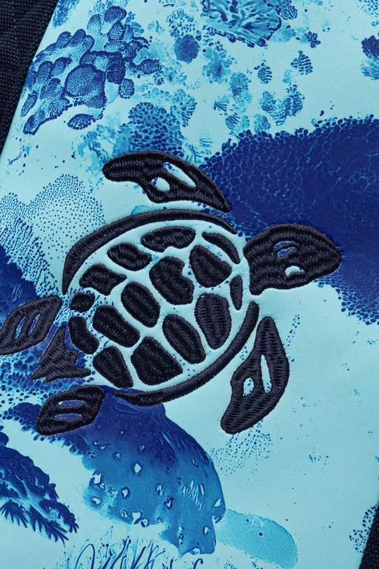 Akcesoria Vilebrequin torebka shopper damska BAGSIB BSBE0238 turkusowy