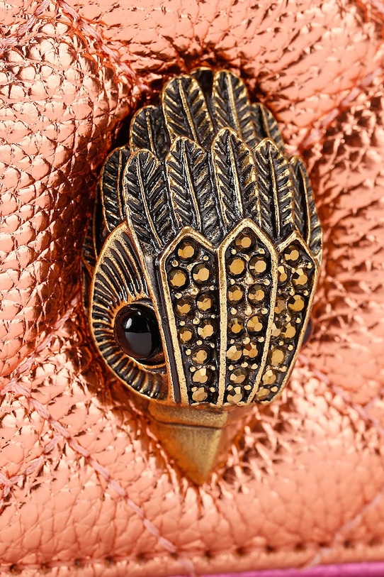 Kurt Geiger London torebka crossbody damska skórzana pomarańczowy 5389191109