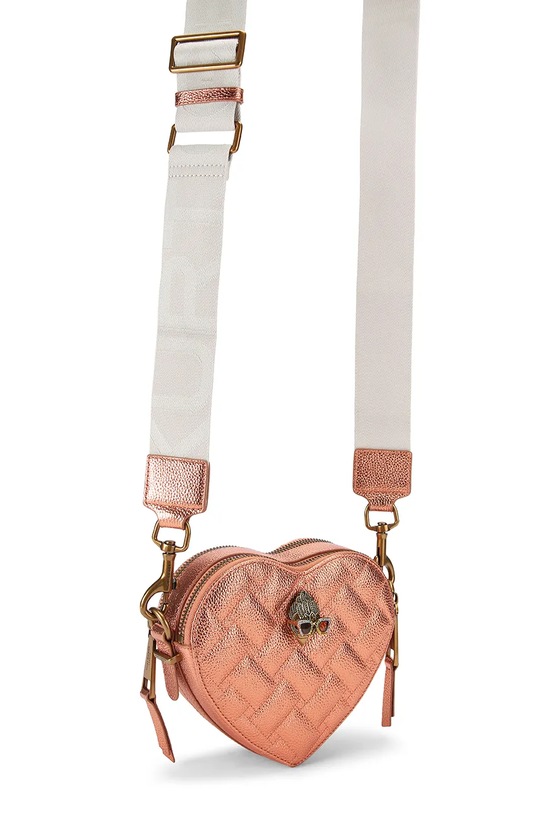 Kurt Geiger London torebka crossbody damska skórzana 5394691109 pomarańczowy SS26