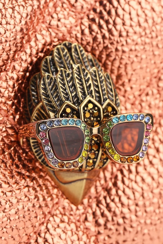 Kurt Geiger London torebka crossbody damska skórzana pomarańczowy 5394691109