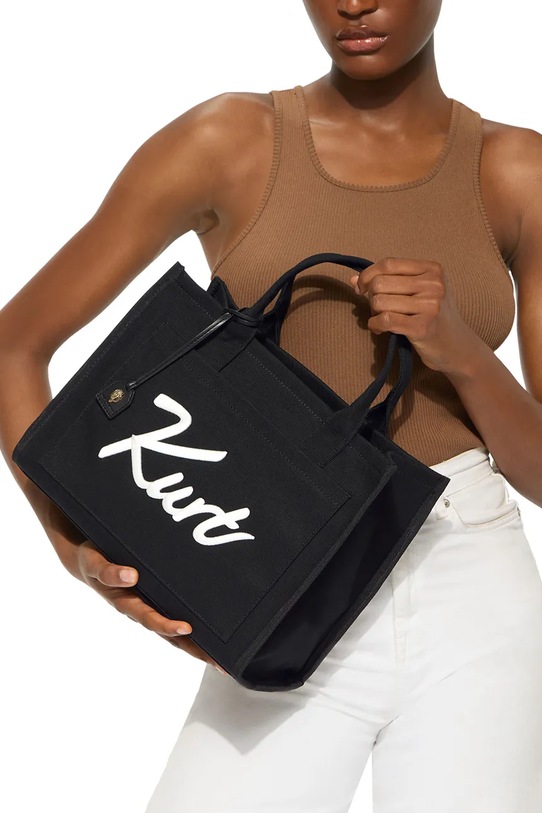 Kurt Geiger London torebka tote damska bawełniana 5570700609