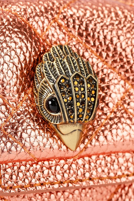 Kurt Geiger London torebka crossbody damska skórzana pomarańczowy 5580991109