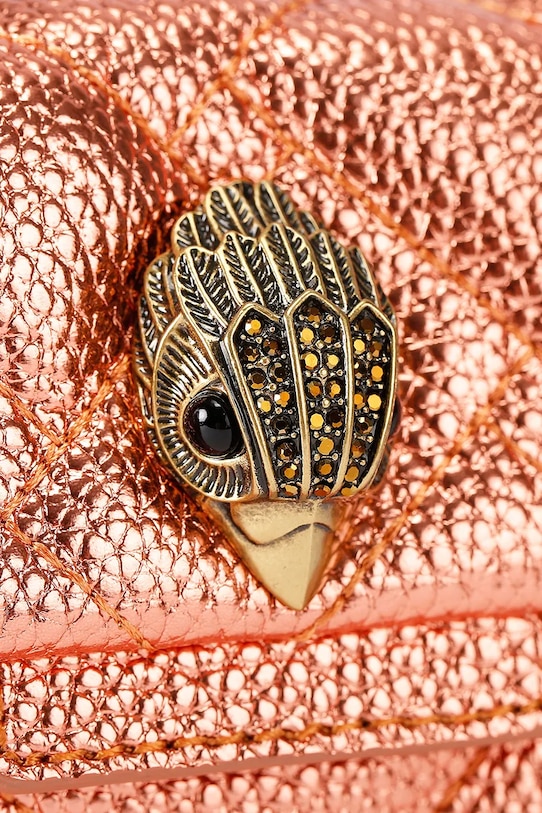 Kurt Geiger London torebka crossbody damska skórzana pomarańczowy 5580991109