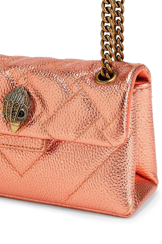 Kurt Geiger London torebka crossbody damska skórzana 5580991109 pomarańczowy