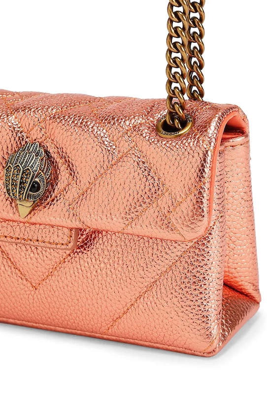 Kurt Geiger London torebka crossbody damska skórzana 5580991109 pomarańczowy