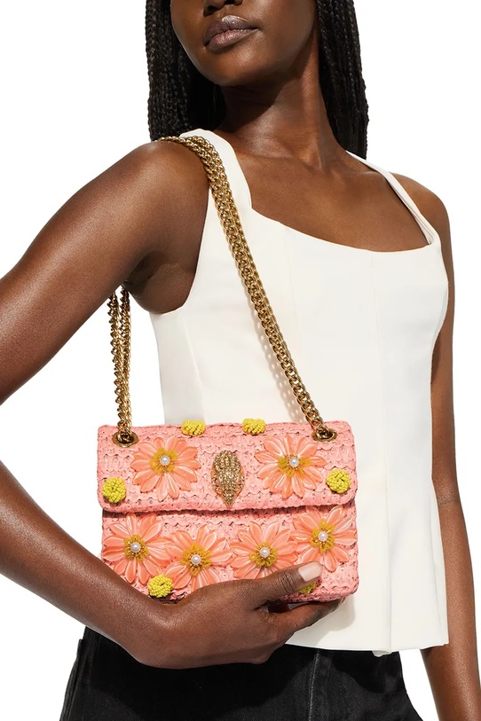 Kurt Geiger London torebka crossbody damska Raffia Mini Kensington 5576896999