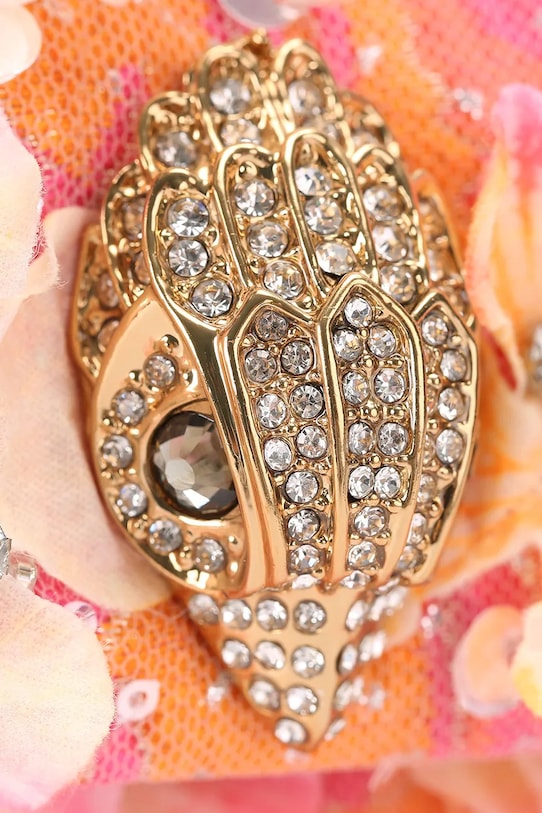 Kurt Geiger London torebka crossbody damska Kensington pomarańczowy 5582096069