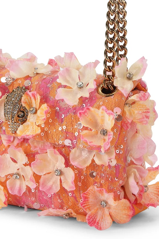 Kurt Geiger London torebka crossbody damska Kensington 5582096069 pomarańczowy