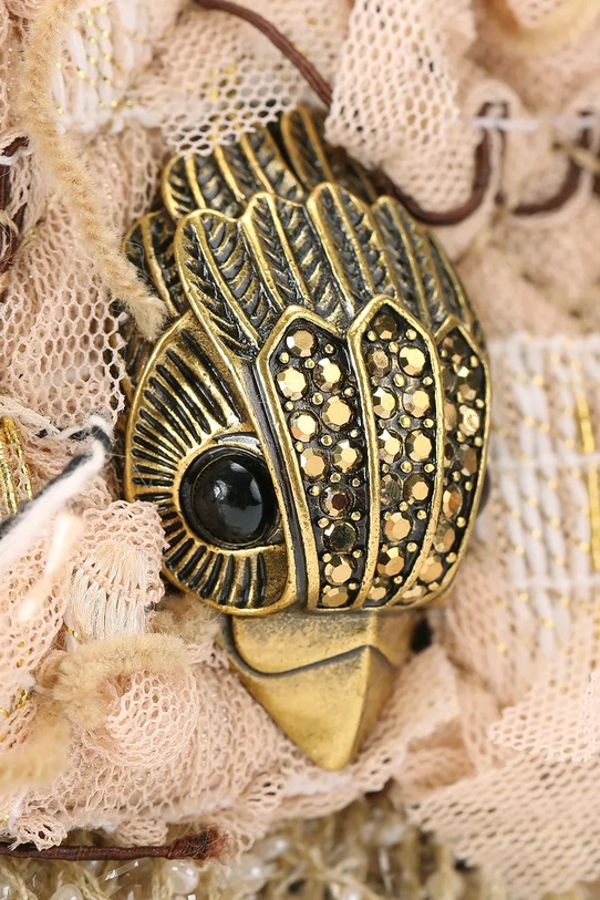 Kurt Geiger London torebka crossbody damska Kensington beżowy 5379543609