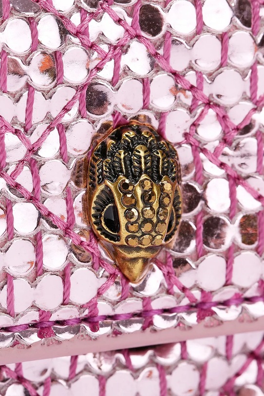 Kurt Geiger London torebka crossbody damska Micro Kensington różowy 5588698999