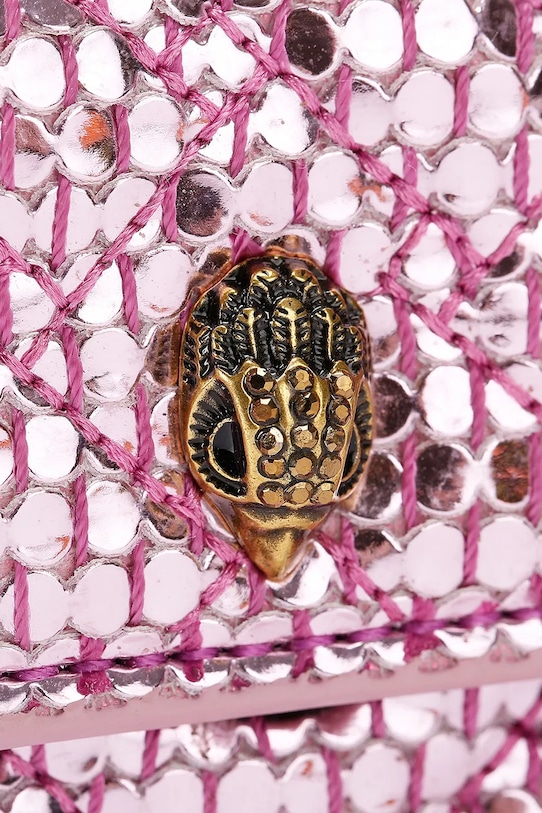 Kurt Geiger London torebka crossbody damska Micro Kensington różowy 5588698999