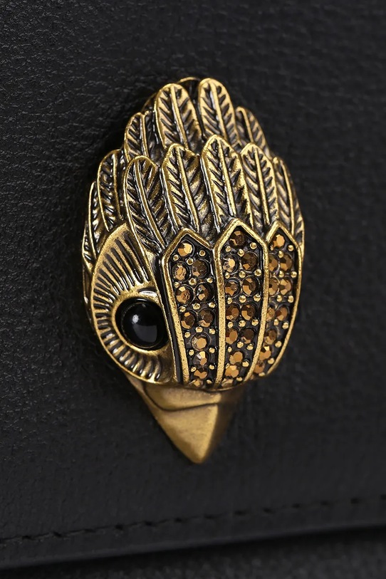 Kurt Geiger London torebka crossbody damska skórzana Sloane Soft Shoulder Bag czarny 5578800109