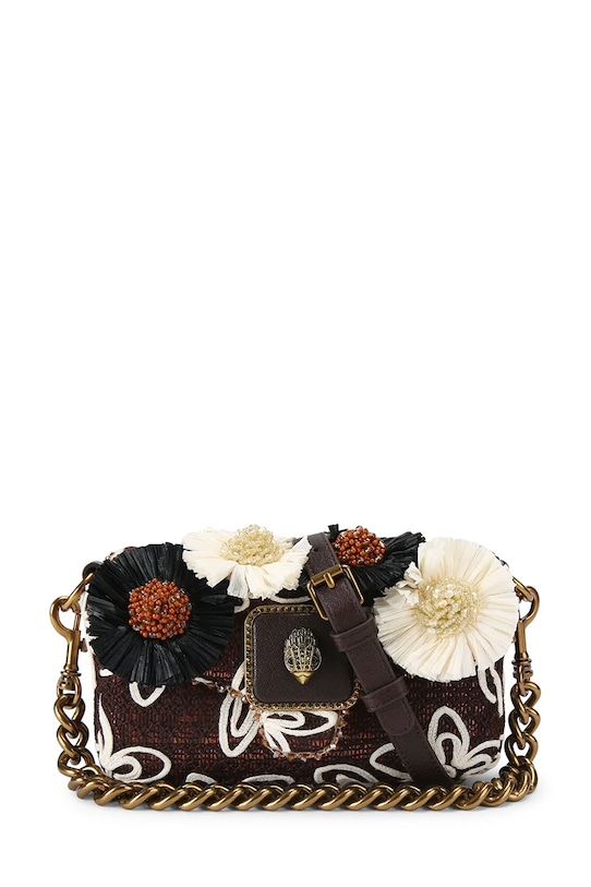 Kurt Geiger London torebka crossbody damska Mini Pimlico brązowy 5644635069