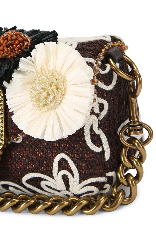 Kurt Geiger London torebka crossbody damska Mini Pimlico 5644635069 brązowy