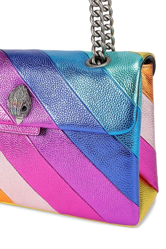 Kurt Geiger London dámska kožená crossbody kabelka Kensington 4551069109 viacfarebná