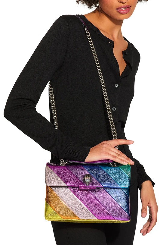 Kurt Geiger London dámska kožená crossbody kabelka Kensington 4551069109