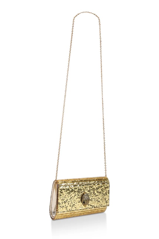 Kurt Geiger London torebka crossbody damska Eagle 8764061979 złoty SS26