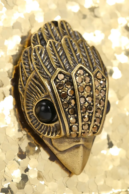 Kurt Geiger London torebka crossbody damska Eagle złoty 8764061979