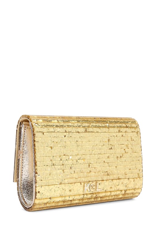 Kurt Geiger London torebka crossbody damska Eagle 8764061979 złoty