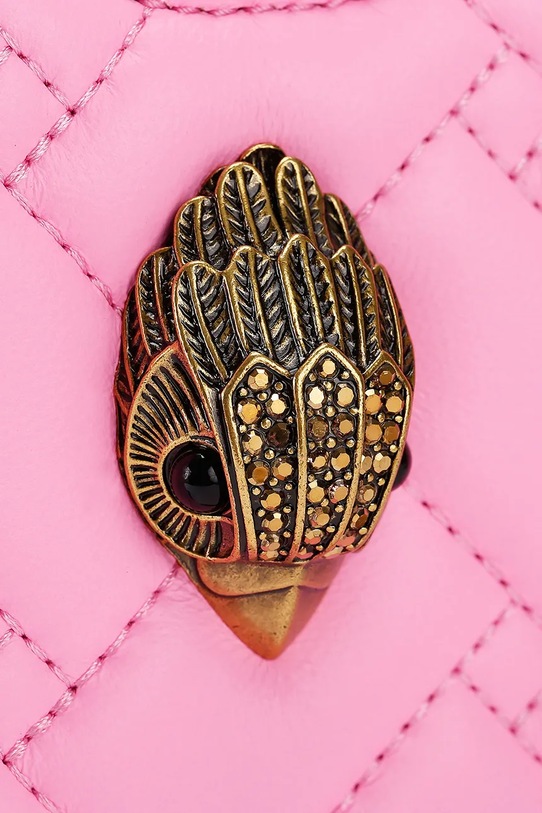 Kurt Geiger London torebka damska skórzana Mini Kensington różowy 4027198109