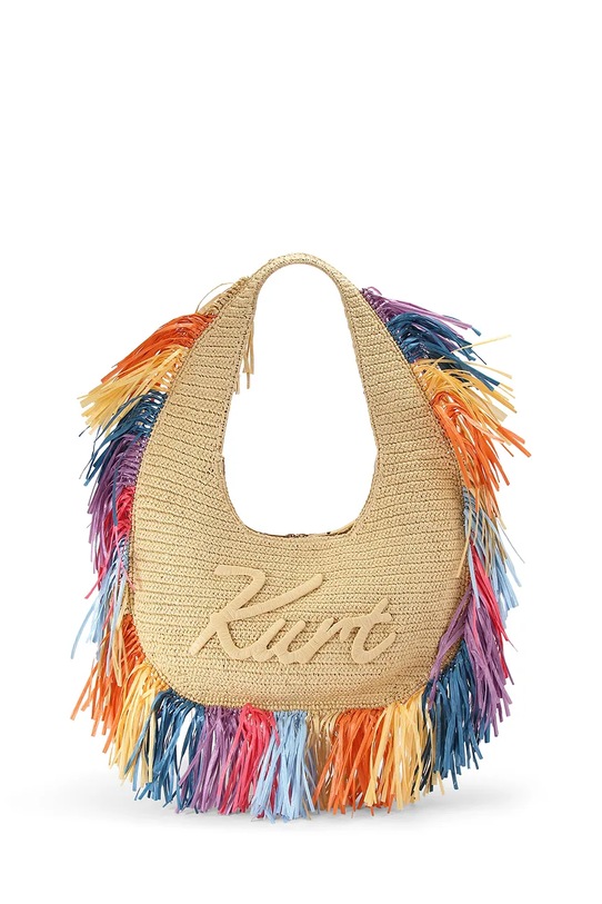 Kurt Geiger London torba plażowa damska Hobo Fringe beżowy 5562249999