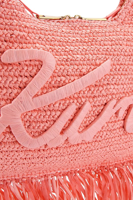 Kurt Geiger London torba plażowa damska Hobo Fringe pomarańczowy 5562298999