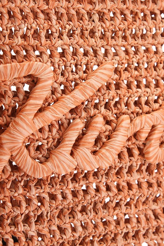 Kurt Geiger London torebka damska Kurt Mini Tote Fringe 5568891999 pomarańczowy