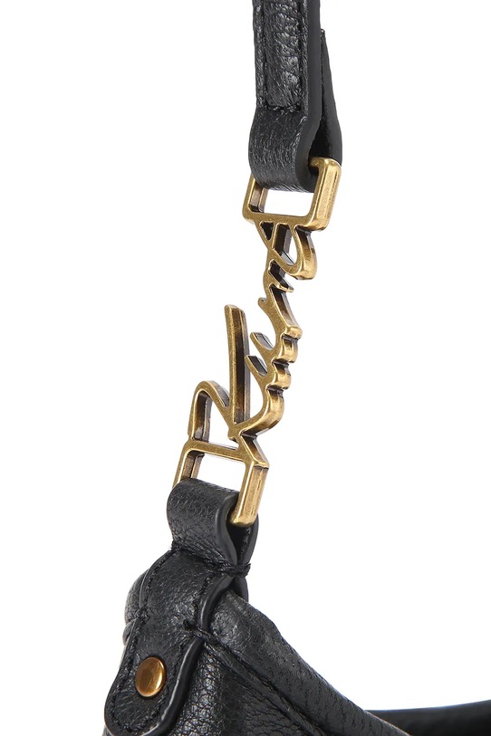 Kurt Geiger London torebka damska skórzana Kurt sling czarny 5586600109