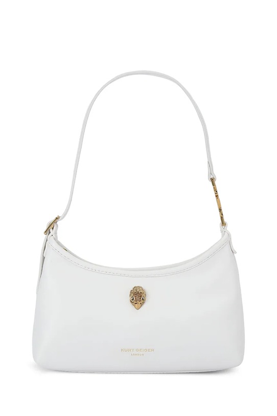Kurt Geiger London torebka damska z imitacji skóry Kurt sling biały 5586610109