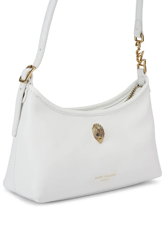 Kurt Geiger London torebka damska z imitacji skóry Kurt sling 5586610109 biały SS26