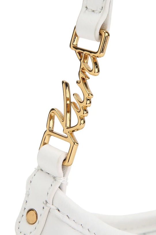 Kurt Geiger London torebka damska z imitacji skóry Kurt sling biały 5586610109