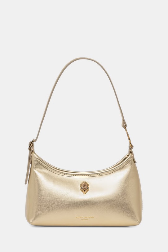 Kurt Geiger London kopertówka damska skórzana Kurt sling złoty 5586661109