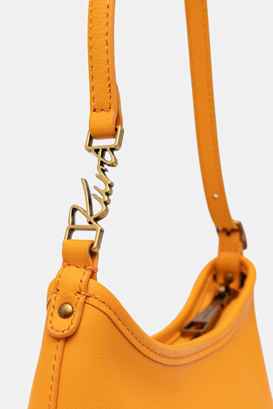 Kurt Geiger London torebka damska skórzana Kurt sling 5586694109 pomarańczowy