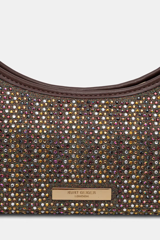 Akcesoria Kurt Geiger London torebka damska Kurt sling 5586068609 brązowy