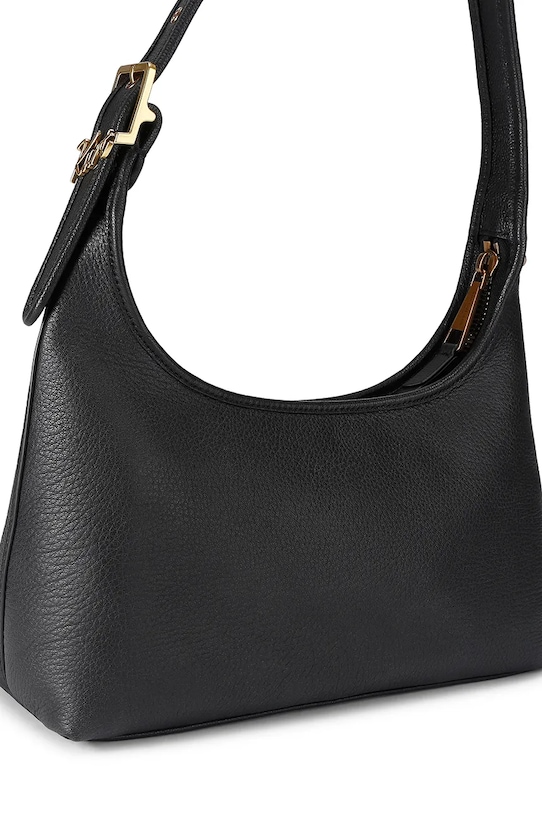 Akcesoria Kurt Geiger London torebka damska skórzana Kurt shoulder bag 5587100109 czarny