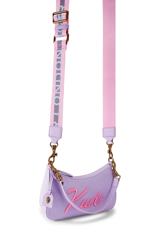 Kurt Geiger London torebka damska 5587295609 fioletowy SS26