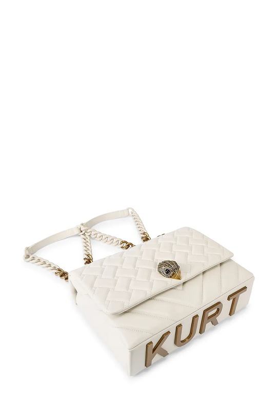Kurt Geiger London torebka crossbody damska skórzana Kensington 5643741109 beżowy SS26