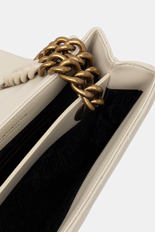 Kurt Geiger London crossbody torba ženska kožna Kensington 5643741109 bež