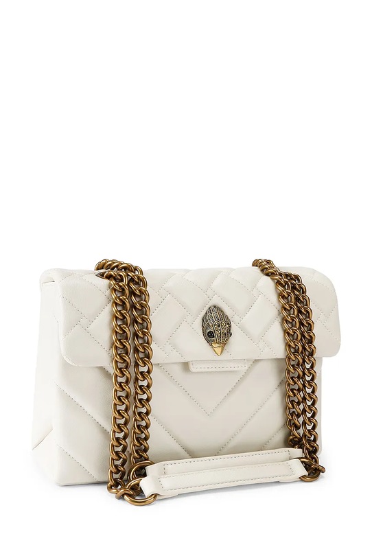 Kurt Geiger London torebka crossbody damska z imitacji skóry Kensington 5021541109 beżowy SS26