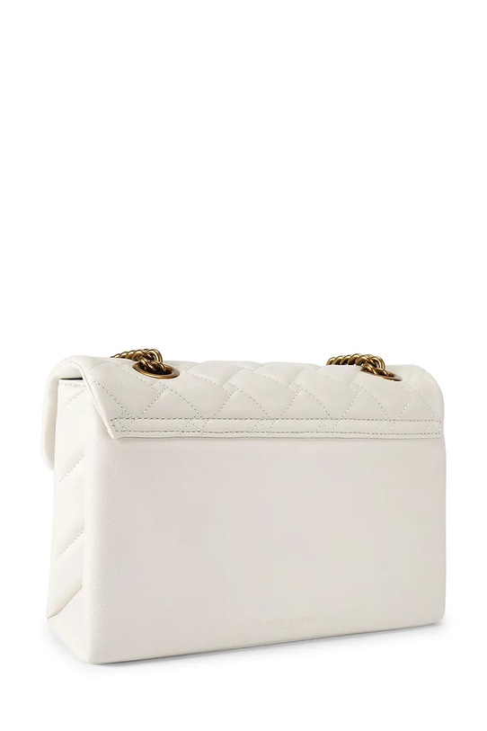 Akcesoria Kurt Geiger London torebka crossbody damska z imitacji skóry Kensington 5021541109 beżowy