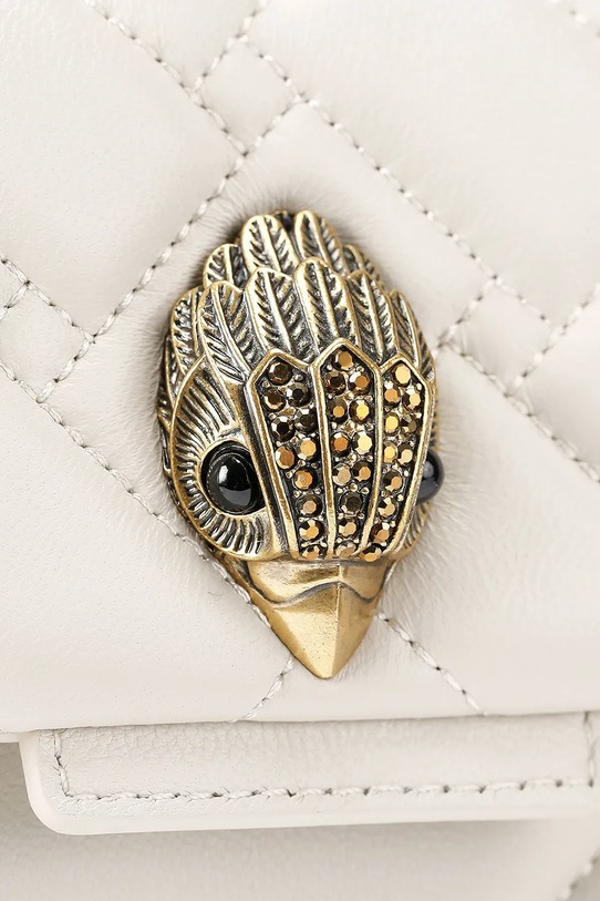 Kurt Geiger London torebka crossbody damska z imitacji skóry Kensington beżowy 5021541109