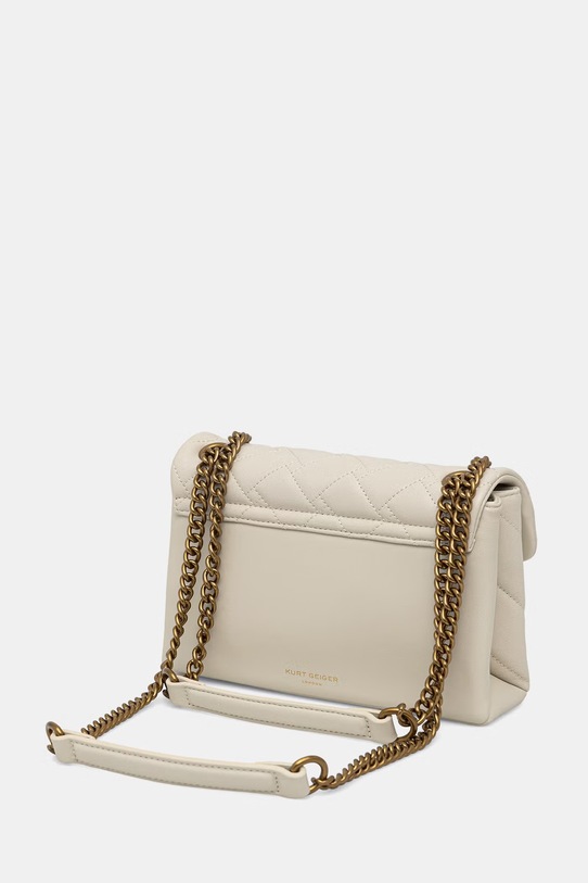 Akcesoria Kurt Geiger London torebka damska Kensington 4372441109 beżowy