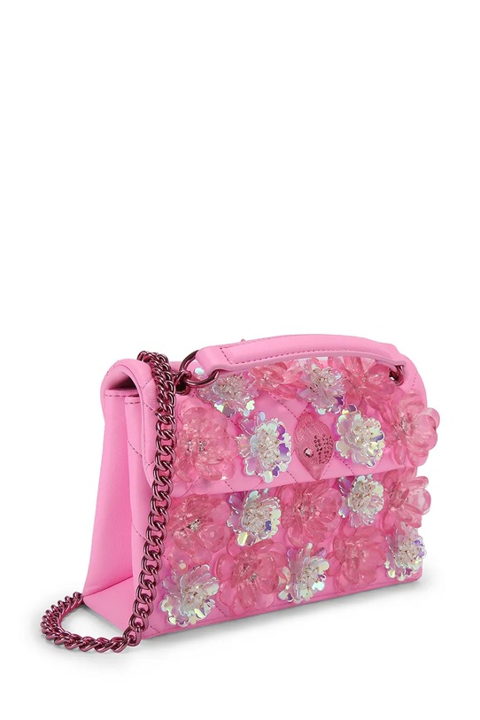 Kurt Geiger London torebka crossbody damska skórzana Kensington 4373598109 różowy SS26