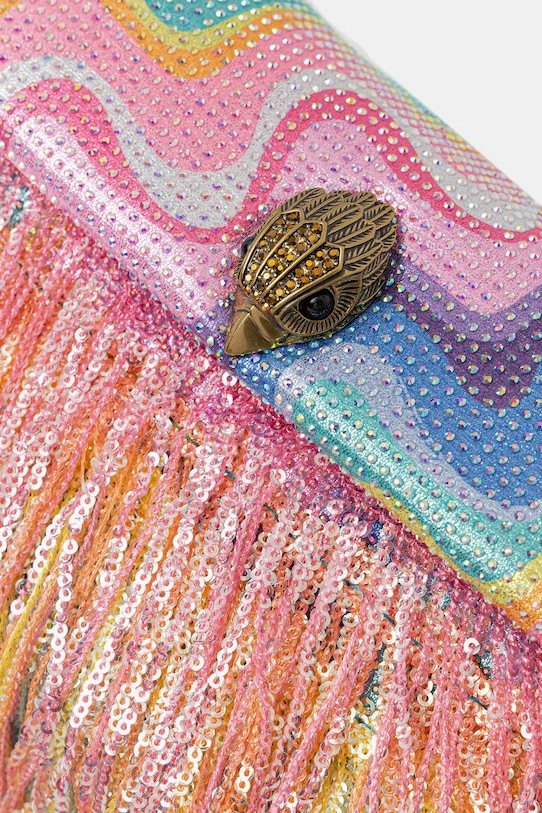 Kurt Geiger London torebka crossbody damska Mini Kensington różowy 5020169689