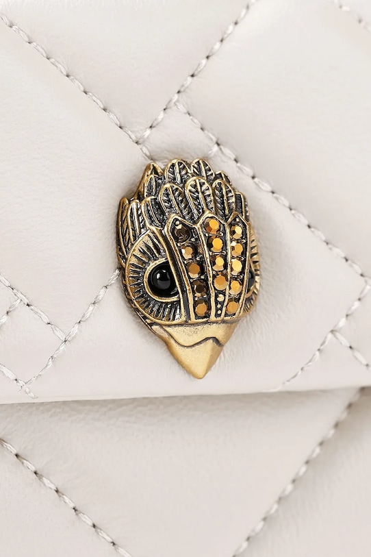 Kurt Geiger London torebka crossbody damska skórzana Pickle Shoulder Bag beżowy 5579241109