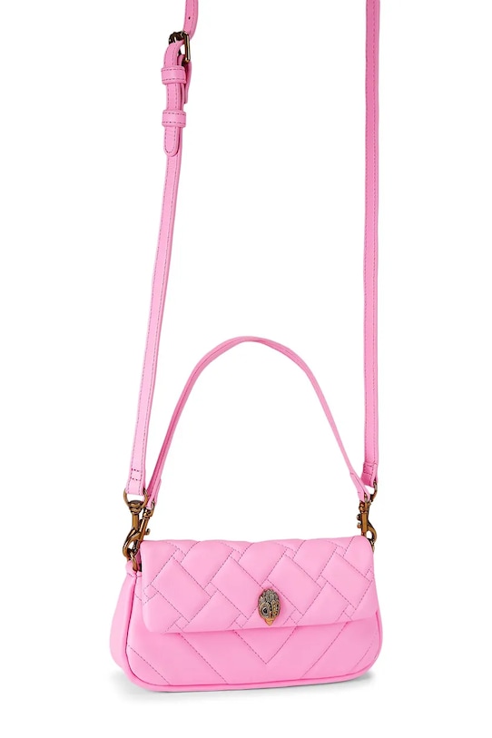 Kurt Geiger London torebka crossbody damska skórzana Pickle Shoulder Bag 5579298109 różowy SS26