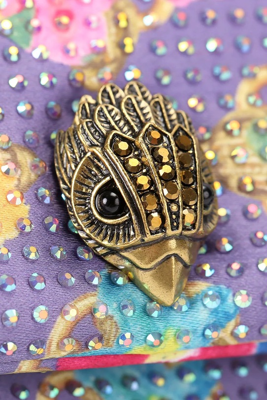 Kurt Geiger London torebka crossbody damska Pickle Shoulder Bag fioletowy 5579295689