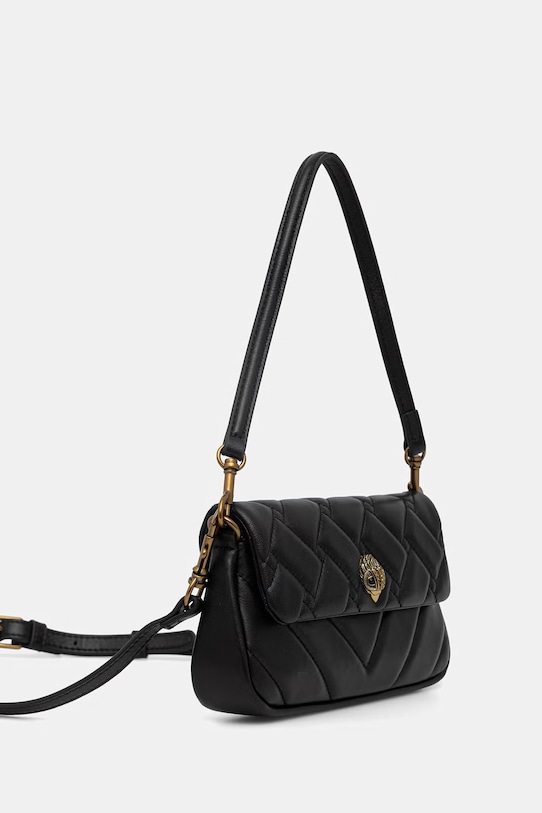 Kurt Geiger London torebka crossbody damska skórzana Pickle Shoulder Bag 5579200109 czarny SS26