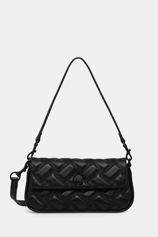 Kurt Geiger London torebka crossbody damska skórzana Pickle Shoulder Bag czarny 5579400109