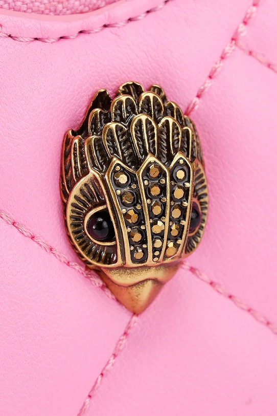 Akcesoria Kurt Geiger London torebka crossbody damska Micro Heart 4029298999 różowy